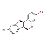 6H-Benzofuro[3,2-c][1]benzopyran-3,9-diol,6a,11a-dihydro-, (6aR,11aR)-