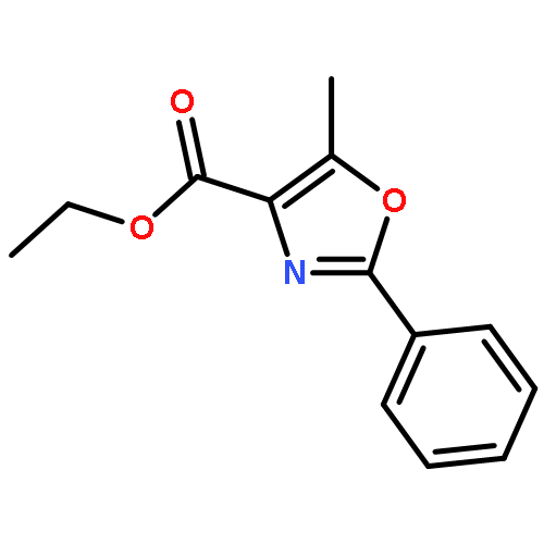 4-Oxazolecarboxylic acid, 5-methyl-2-phenyl-, ethyl ester