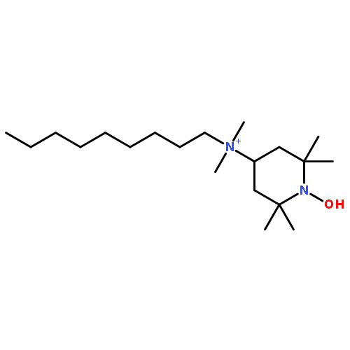 1-Piperidinyloxy,4-(dimethylnonylammonio)-2,2,6,6-tetramethyl-