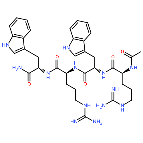 L-TRYPTOPHANAMIDE, N2-ACETYL-L-ARGINYL-L-TRYPTOPHYL-L-ARGINYL-