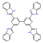 1H-BENZIMIDAZOLE, 2,2',2'',2'''-[4,4'-BIPYRIDINE]-2,2',6,6'-TETRAYLTETRAKIS-