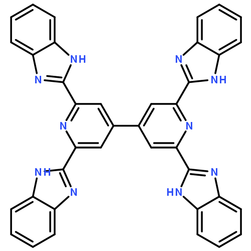 1H-BENZIMIDAZOLE, 2,2',2'',2'''-[4,4'-BIPYRIDINE]-2,2',6,6'-TETRAYLTETRAKIS-