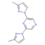 2,6-BIS(3-METHYLPYRAZOL-1-YL)PYRAZINE