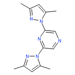 Pyrazine, 2,6-bis(3,5-dimethyl-1H-pyrazol-1-yl)-