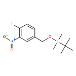 Silane, (1,1-dimethylethyl)[(4-iodo-3-nitrophenyl)methoxy]dimethyl-