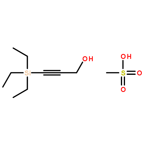 2-Propyn-1-ol, 3-(triethylsilyl)-, methanesulfonate