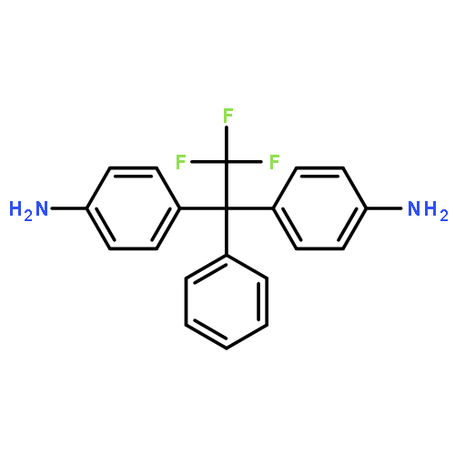 Benzenamine, 4,4'-(2,2,2-trifluoro-1-phenylethylidene)bis-