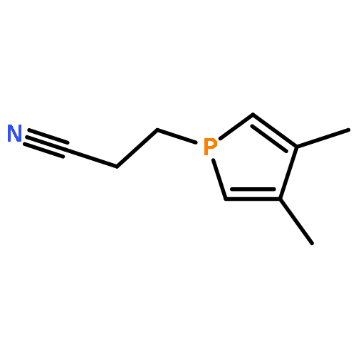 1H-Phosphole-1-propanenitrile, 3,4-dimethyl-