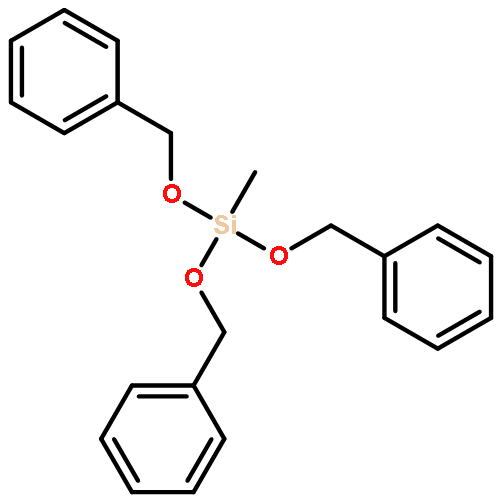 Silane,methyltris(phenylmethoxy)- (9CI)