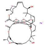 Borate(1-),[(1R,2R,5S,6R,8S,9E,12R,14S,17R,18R,19R,22S,23R,25S,26E,29R,31S,34R)-1,2,18,19-tetra(hydroxy-kO)-12,29-dihydroxy-6,13,13,17,23,30,30,34-octamethyl-4,7,21,24,35,37-hexaoxapentacyclo[29.3.1.15,8.114,18.122,25]octatriaconta-9,26-diene-3,20-dionato(4-)]-,sodium (1:1), (T-4)-