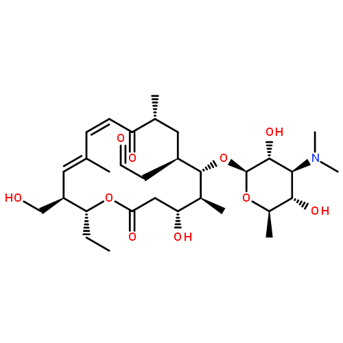 Tylonolide,5-O-[3,6-dideoxy-3-(dimethylamino)-b-D-glucopyranosyl]-