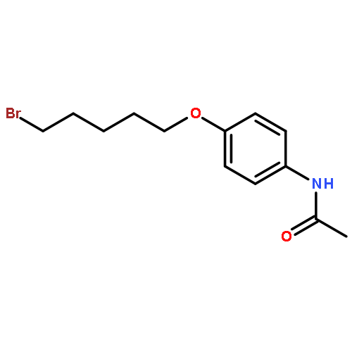 Acetamide, N-[4-[(5-bromopentyl)oxy]phenyl]-