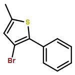 Thiophene, 3-bromo-5-methyl-2-phenyl-