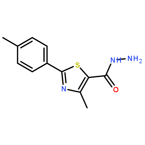 4-METHYL-2-(4-METHYLPHENYL)-1,3-THIAZOLE-5-CARBOHYDRAZIDE