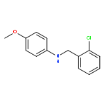 Benzenemethanamine, 2-chloro-N-(4-methoxyphenyl)-