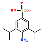 Benzenesulfonic acid, 4-amino-3,5-bis(1-methylethyl)-