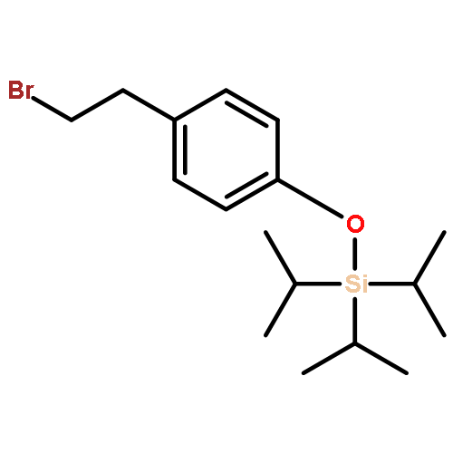 SILANE, [4-(2-BROMOETHYL)PHENOXY]TRIS(1-METHYLETHYL)-