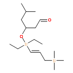 Hexanal, 3-[[diethyl[(1E)-3-(trimethylsilyl)-1-propenyl]silyl]oxy]-5-methyl-