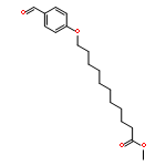 UNDECANOIC ACID, 11-(4-FORMYLPHENOXY)-, METHYL ESTER