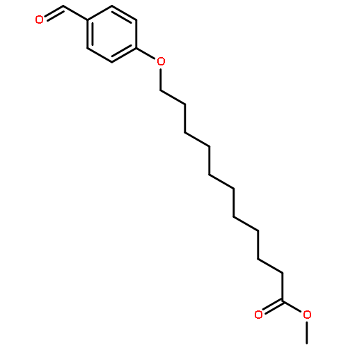 UNDECANOIC ACID, 11-(4-FORMYLPHENOXY)-, METHYL ESTER