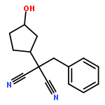 PROPANEDINITRILE, (3-HYDROXYCYCLOPENTYL)(PHENYLMETHYL)-