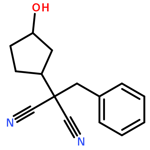 PROPANEDINITRILE, (3-HYDROXYCYCLOPENTYL)(PHENYLMETHYL)-