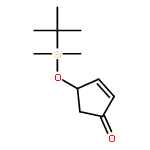 (4s)-4-[tert-butyl(dimethyl)silyl]oxycyclopent-2-en-1-one