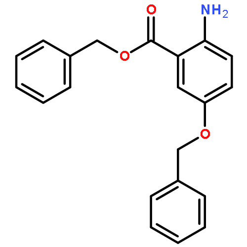 Benzoic acid, 2-amino-5-(phenylmethoxy)-, phenylmethyl ester