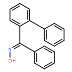 METHANONE, [1,1'-BIPHENYL]-2-YLPHENYL-, OXIME