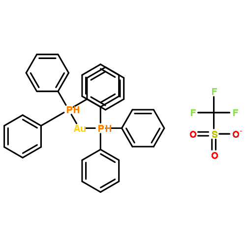 bis(triphenylphosphine)gold(I) triflate