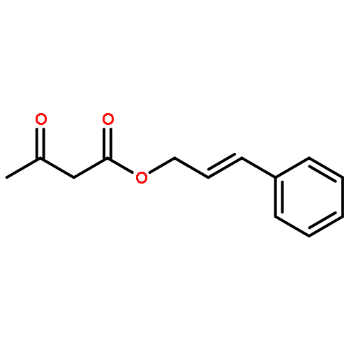 Butanoic acid, 3-oxo-, (2E)-3-phenyl-2-propenyl ester