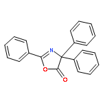 5(4H)-Oxazolone, 2,4,4-triphenyl-