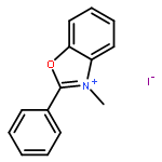 Benzoxazolium, 3-methyl-2-phenyl-, iodide