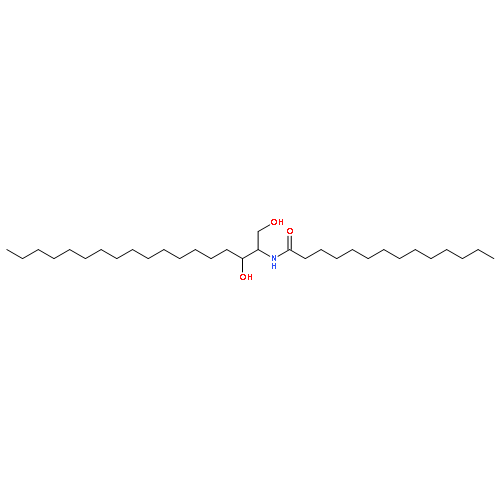 Tetradecanamide,N-[(1S,2R)-2-hydroxy-1-(hydroxymethyl)heptadecyl]-