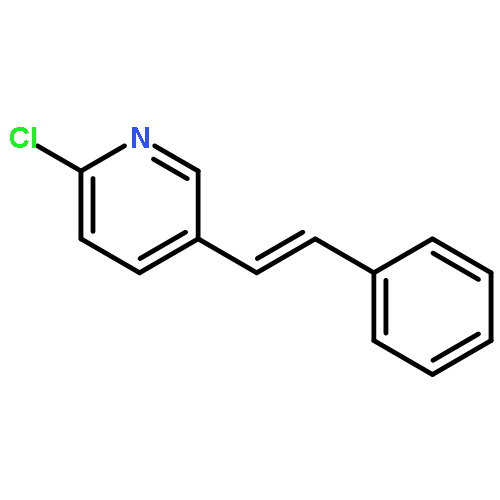 PYRIDINE, 2-CHLORO-5-[(1E)-2-PHENYLETHENYL]-