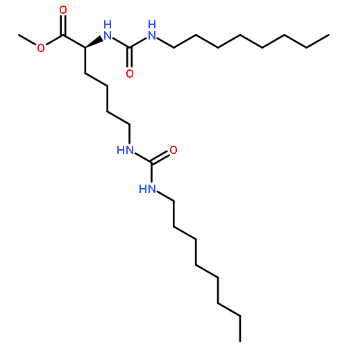 L-Lysine, N2,N6-bis[(octylamino)carbonyl]-, methyl ester