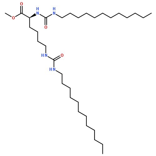 L-LYSINE, N2,N6-BIS[(DODECYLAMINO)CARBONYL]-, METHYL ESTER