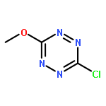 1,2,4,5-Tetrazine, 3-chloro-6-methoxy-