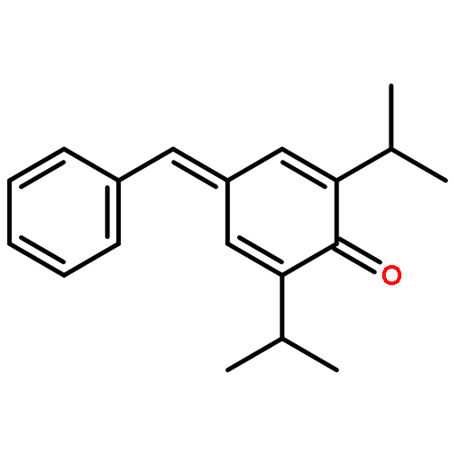 2,5-Cyclohexadien-1-one, 2,6-bis(1-methylethyl)-4-(phenylmethylene)-