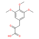 2-oxo-3-(3,4,5-trimethoxyphenyl)propanoic Acid