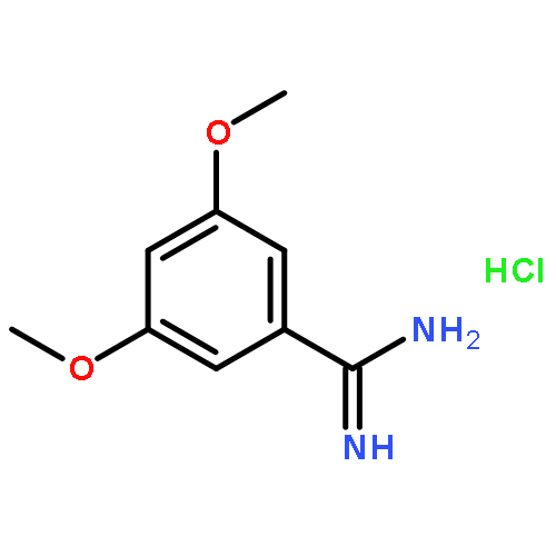 3,5-DIMETHOXYBENZENECARBOXIMIDAMIDE;HYDROCHLORIDE