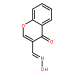 4H-1-Benzopyran-3-carboxaldehyde, 4-oxo-, 3-oxime