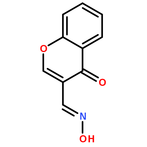 4H-1-Benzopyran-3-carboxaldehyde, 4-oxo-, 3-oxime