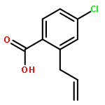 Benzoic acid, 4-chloro-2-(2-propenyl)-