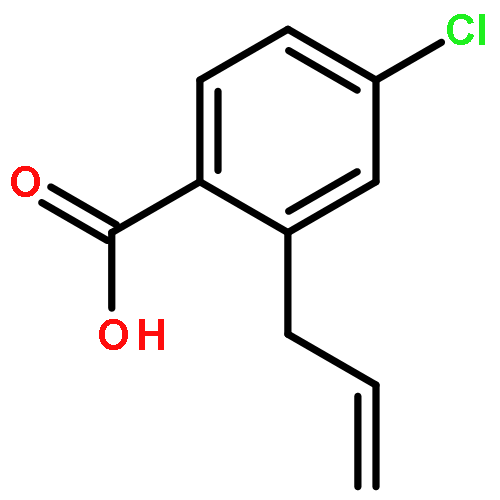 Benzoic acid, 4-chloro-2-(2-propenyl)-