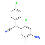 2-(4-Amino-2-chloro-5-methylphenyl)-2-(4-chlorophenyl)acetonitrile