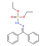 PHOSPHOROHYDRAZIDIC ACID, (DIPHENYLMETHYLENE)-, DIETHYL ESTER