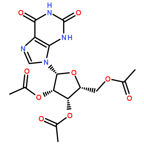 Xanthosine,2',3',5'-triacetate