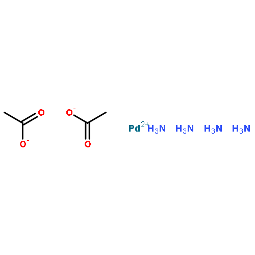 azane; palladium(+2) cation; diacetate