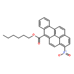 BENZO[A]PYRENE-6-CARBOXYLIC ACID, 3-NITRO-, HEXYL ESTER